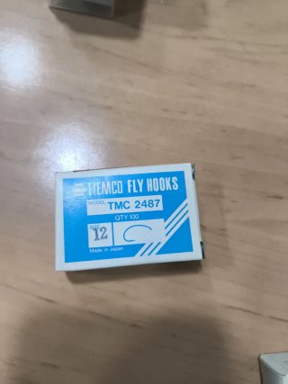 Lote Anzuelos Tiemco Fly Hooks TMC 2487