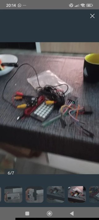 Pantalla radio 7010B Negra con cámara trasera