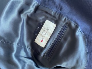 Traje de hombre azul talla M