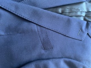 Traje de hombre azul talla M