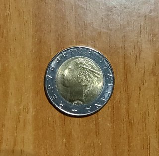 Moneta Lire 500 - 1987