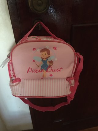 Lancheira infantil Pixie Dust rosa