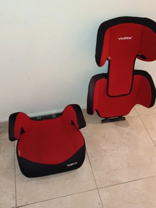 Seggiolino auto Isofix Vivitta rosso