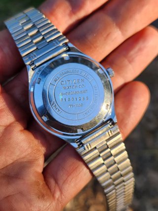 Citizen Automático servicio hecho años 70