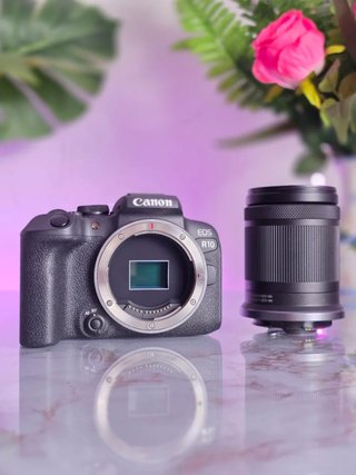 Canon R10 + Objetivo 18-150mm