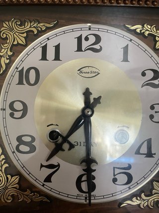 Reloj de Pared Antiguo Madera