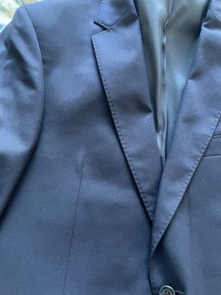 Traje azul hombre talla M