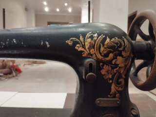 Máquina de coser Singer antigua