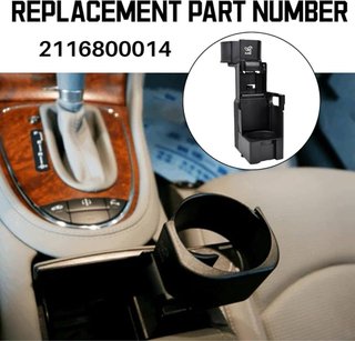 Portavasos retráctil Mercedes Consola Central