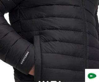 Chaqueta Under Armour Negra con Capucha