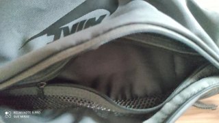 Riñonera Nike Negra y Gris
