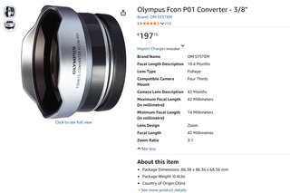 Olympus FCON-P01 Ojo de Pez
