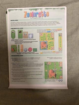 Juego de mesa Zooloretto