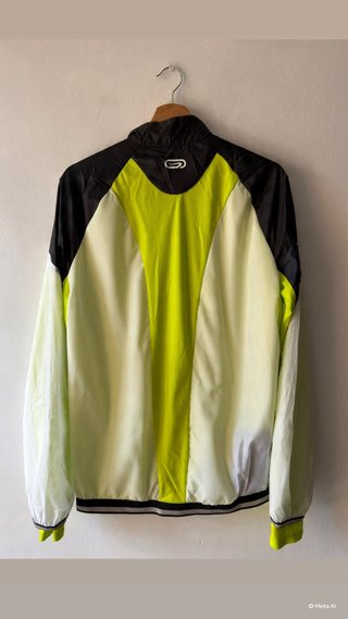 Camiseta running Kalenji media cremallera