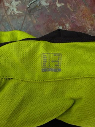 Camiseta running Kalenji media cremallera