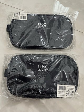 2 Beauty Case Liu Jo Lovers Uman Nero Nuovo
