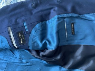 Traje azul hombre talla 1,76 M/42