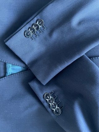 Traje azul hombre talla 1,76 M/42