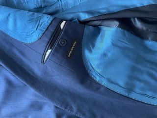 Traje azul hombre talla 1,76 M/42