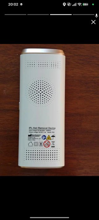 Depiladora IPL Haarlosy Refrigeración 10°C