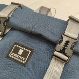 Mochila Oxford Identity Azul/gris