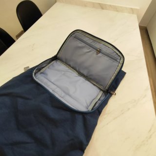 Mochila Oxford Identity Azul/gris