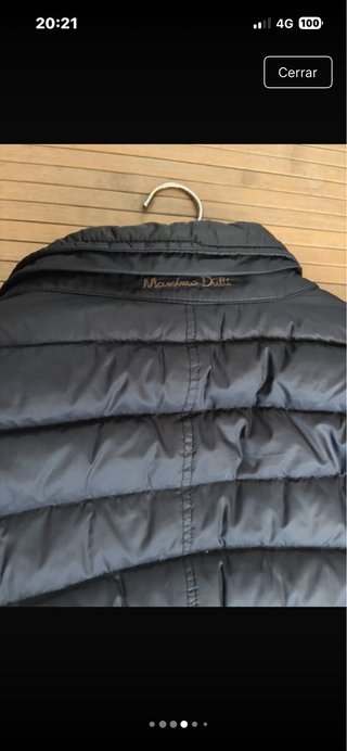 Chaqueta de plumas azul marino