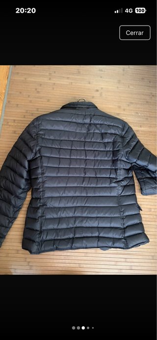 Chaqueta de plumas azul marino
