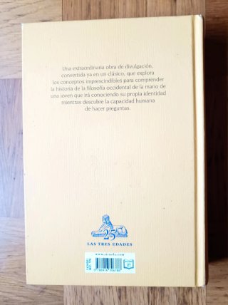 El mundo de Sofía Novela sobre la historia de l...