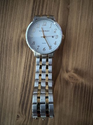 Reloj Viceroy Hombre Dorado y Plateado