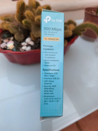Adaptador USB WiFi TP-Link 300 Mbps