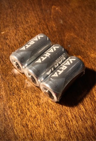 Pack 3 pilas Varta CR123A Nuevas