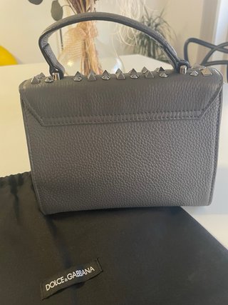 Bolso Dolce & Gabbana Gris Tachuelas