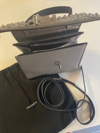 Bolso Dolce & Gabbana Gris Tachuelas