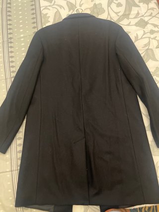 Abrigo largo Zara Negro Talla M