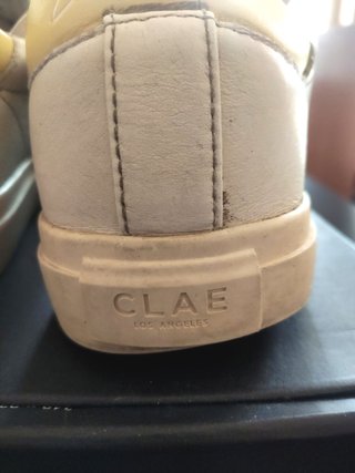 Zapatillas Clae Veganas Talla 45 Blancas