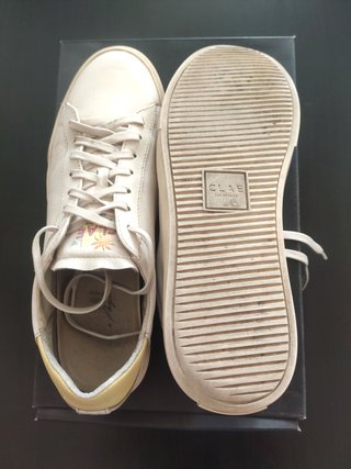 Zapatillas Clae Veganas Talla 45 Blancas