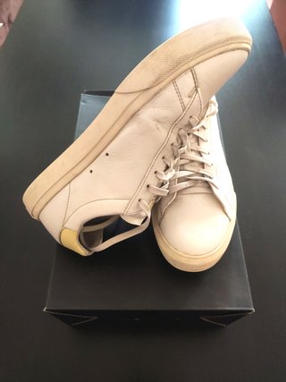 Zapatillas Clae Veganas Talla 45 Blancas