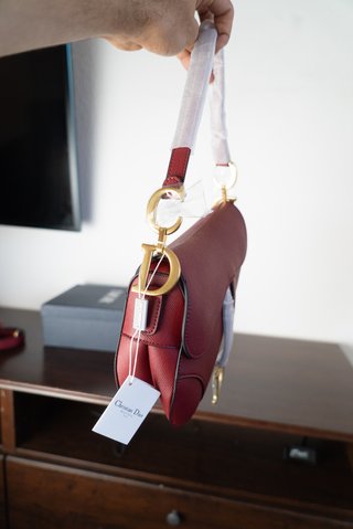 Bolso Granate Nuevo Caja