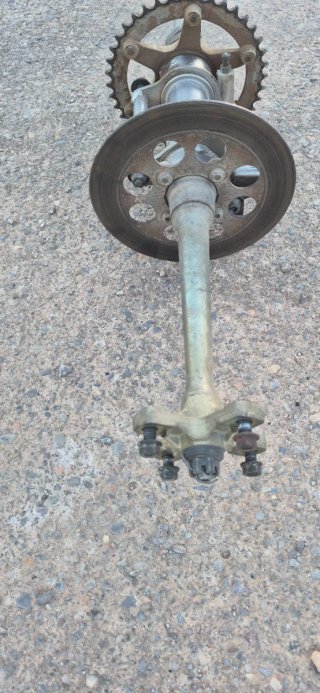 Eje Trasero Yamaha Blaster 200