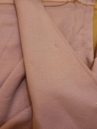 Chaqueta de punto rosa para vestir