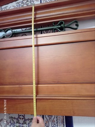 Cabecero de cama de madera con forja NEGOCIABLE