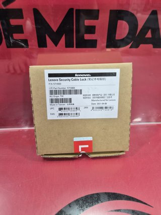 Candado de Cable de Seguridad Lenovo, Nuevo.
