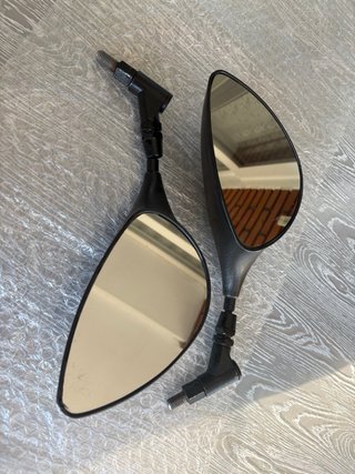 Retrovisores Moto Negros