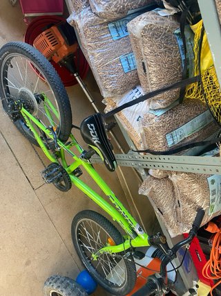 Bicicleta infantil niño