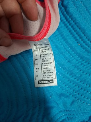 Lote 3 camisetas tirantes niña 8/9 años