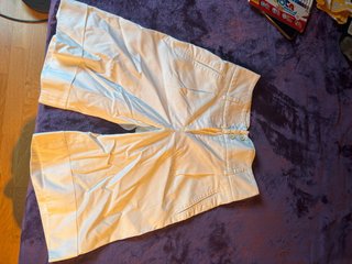 Bermudas blancas mujer