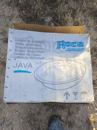 Lavabo Roca Java Porcelana