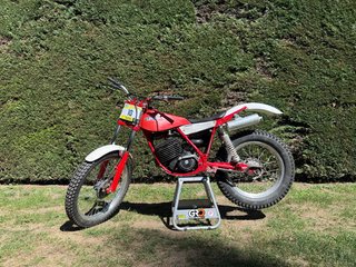 Fantic 240 Trial Clásica Roja