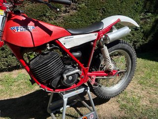 Fantic 240 Trial Clásica Roja